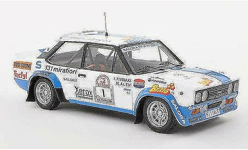 Fiat 131 Abarth 1/43 Trofeu No.1 Rally Finnland 1980 M.Alen/I.Kivimeki modellautos