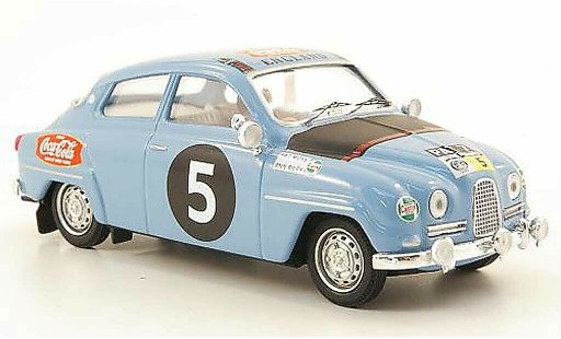 Saab 96 Safari Rally 1/43 Trofeu No.5 Coca-Cola 12 P.Moss / A.Riley modellautos