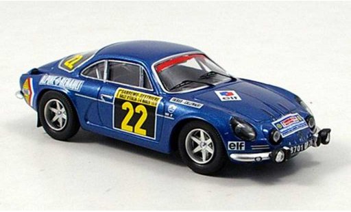 Alpine A110 1600 s 1/43 Trofeu 1600S Therier Sieger Rally San Remo 1970 modellautos