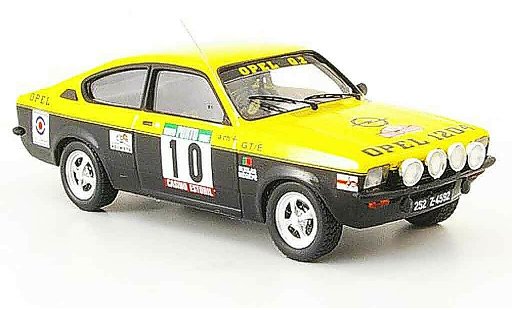 Opel Kadett GT 1/43 Trofeu e meqepe sieger rallye portugal 1977 modellautos