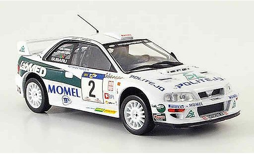 Subaru Impreza WRC 1/43 IXO no.2 lopes rallye portugal 2002 modellautos