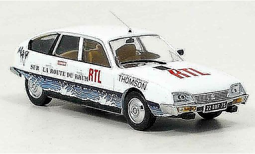 Citroen CX course 1/43 IXO rtl route du ruhm modellautos