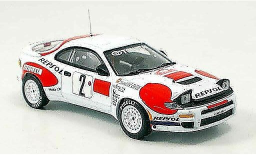 Toyota Celica Rally 1/43 IXO no.2 sainz moya rallye monte carlo 1992 modellautos