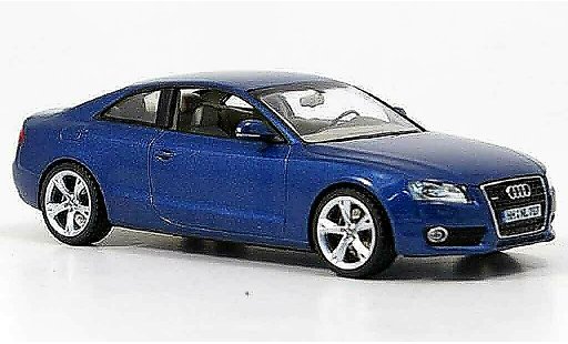 Audi A5 coupe 1/43 Schuco blau 2007 modellautos