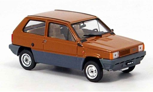 Fiat Panda 30 1/43 Brumm braun 1980 modellautos