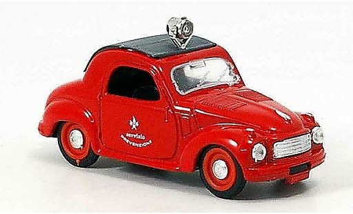 Fiat 500 C 1/43 Brumm pompier Italien 1949 modellautos