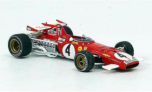 Ferrari 312 B 1/43 Brumm no.4 regazzoni gp italien 1970 modellautos
