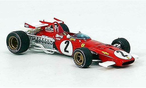Ferrari 312 B 1/43 Brumm no.2 j.ickx gp italien 1970 modellautos
