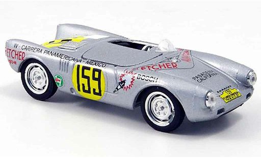 Porsche 550 1953 1/43 Brumm Spyder No.159 Carrera Mexico modellautos