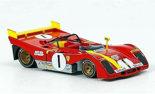 Ferrari 312 PB 1/43 Brumm no.1 ickx 1000km monza 1972 modellautos
