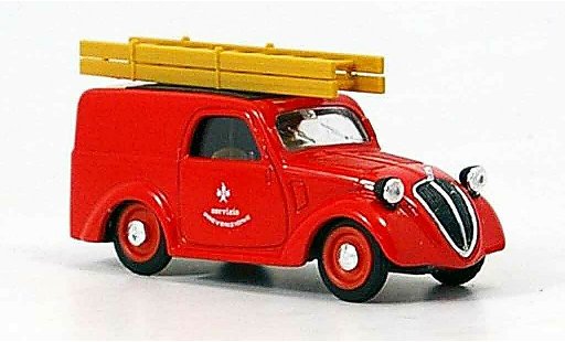 Fiat 500 B 1/43 Brumm Lieferwagen pompier Italilen 1946 modellautos