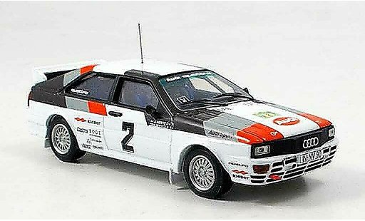 Audi Quattro rallye 1/43 Vitesse No.2 Mikkola Sieger Rally Schweden modellautos