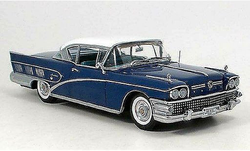 Buick Limited Coupe 1/18 Sun Star riviera blau 1958 modellautos