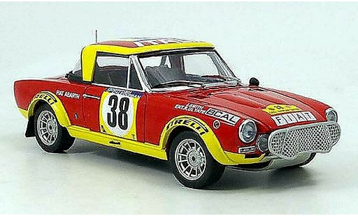 Fiat 124 Abarth 1/18 Sun Star ulyate east african safari 1975 modellautos