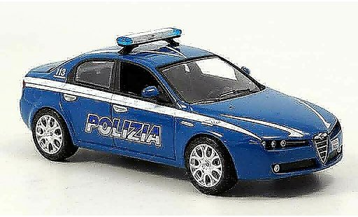 Alfa Romeo 159 polizia 1/43 Norev police police italien 2005 modellautos