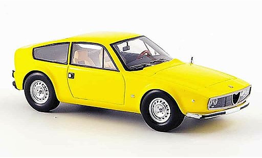 Alfa Romeo Junior Z 1600 1/43 Spark gelb 1974 modellautos