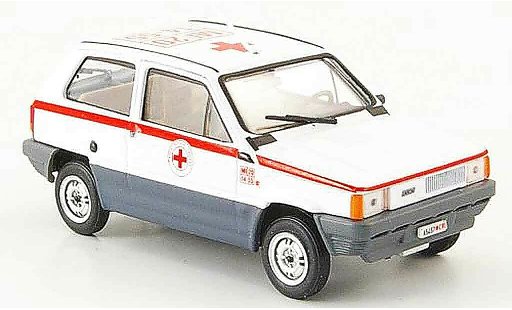 Fiat Panda 45 1/43 Brumm rotes Kreuz Italien 1980 modellautos