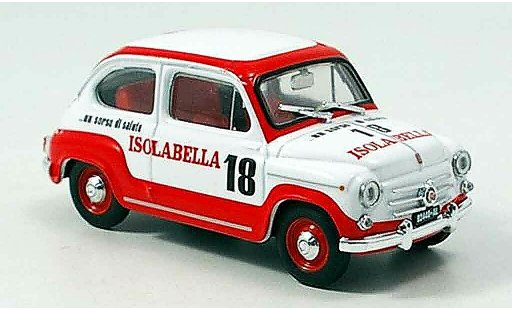 Fiat 600 D 1/43 Brumm Amaro 18 Isolabella 1960 modellautos
