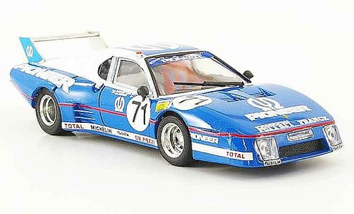 Ferrari 512 BB 1/43 Brumm no.71 le mans 1982 modellautos