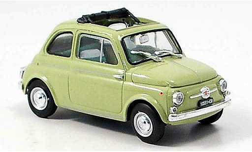 Fiat 500 D 1/43 Brumm gr&Atilde;&frac14;n 1960 modellautos