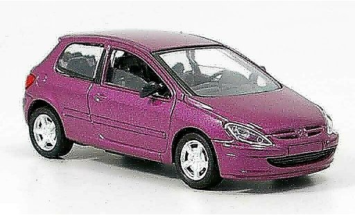 Peugeot 307 Base 1/43 Solido lila modellautos
