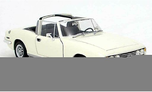 Triumph Stag Base 1/18 Jadi weiss 1978 modellautos