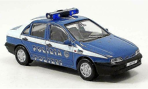 Fiat Marea Police 1/43 Cararama Italien modellautos