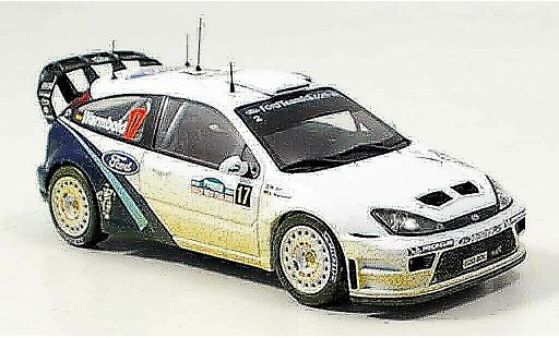 Ford Focus RS WRC 1/43 IXO No.17 Warmbold Orr Rally Neuseeland 2005 modellautos
