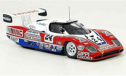 Peugeot WM 1984 1/43 Bizarre 84 no.24 le mans P83 modellautos