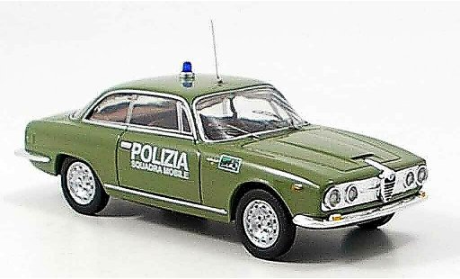 Alfa Romeo 2600 coup&Atilde;&copy; sprint 1/43 M4 police 1962 modellautos