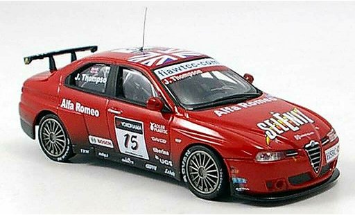 Alfa Romeo 156 gta 1/43 M4 WTCC No. 15 J. Thompson WTCC 2007 modellautos