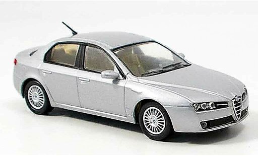 Alfa Romeo 159 berlina 1/43 M4 grau metallisee 2005 modellautos