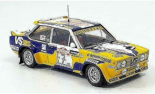 Fiat 131 Abarth 1/43 Trofeu Kivimaki Rally San Remo 1980 modellautos