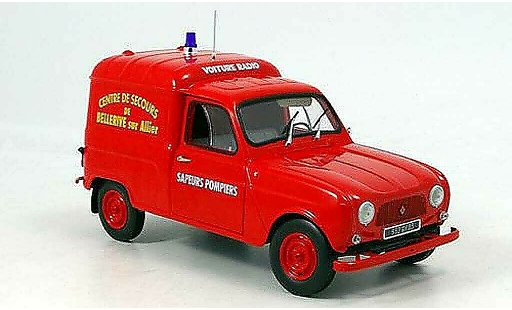 Renault 4 F4 1/18 Norev F pompier frankreich 1965 modellautos