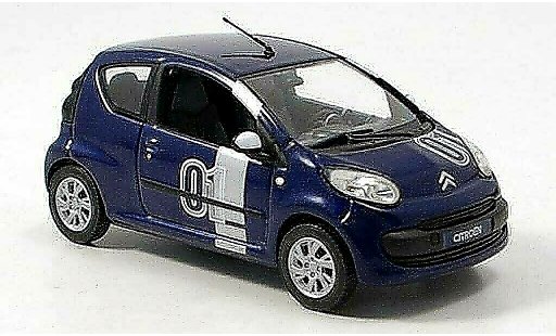 Citroen C1 course 1/43 Norev Chrono No.01 blau 2007 modellautos