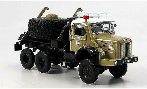 Berliet GBC camion 1/43 Norev 8 6x6 Porte Roue de Secours 1959 modellautos