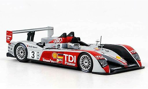 Audi R10 course 1/43 Minichamps 2007 Sport Le Mans 2007 modellautos