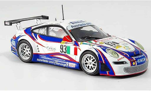 Porsche 911 GT3 RSR 1/43 Minichamps 2007 Autorlando Le Mans modellautos