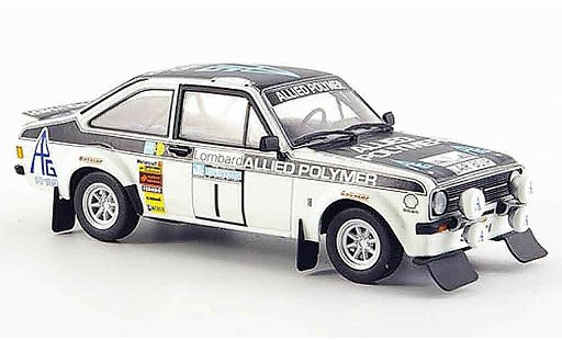 Ford Escort RS 1800 1/43 Minichamps Sieger RAC Rally 1975 MK2 modellautos