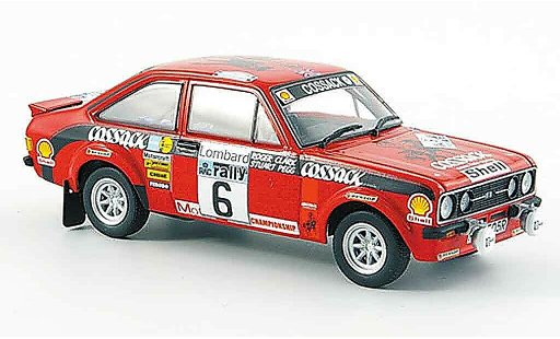 Ford Escort RS 1800 1/43 Minichamps No.6 Sieger RAC Rally 1976 MK2 modellautos