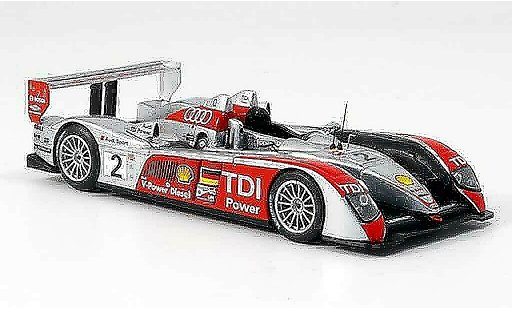 Audi R10 course 1/43 IXO 2007 No.2 Le Mans 2007 modellautos