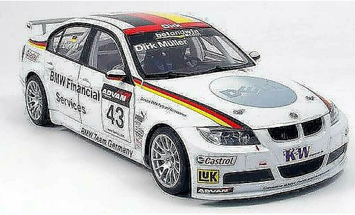 Bmw 320 WTCC 1/18 Autoart E90 si no.43 d.muller 2006 modellautos