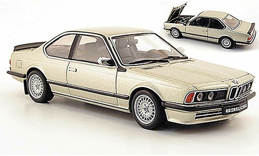 Bmw 635 CSi 1/43 Autoart beige modellautos