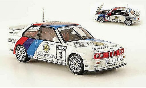 Bmw M3 dtm 1/43 Autoart E30 No.3 J.Cecotto 1991 modellautos