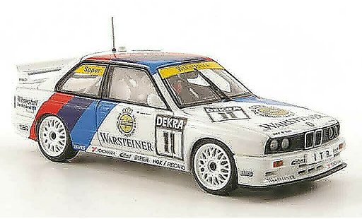 Bmw M3 dtm 1/43 Autoart E30 No.11 Warsteiner S.Soper Saison 1991 modellautos