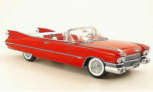 Cadillac Serie 62 Convertible 1/18 Autoart Cabrio rot 1959 modellautos