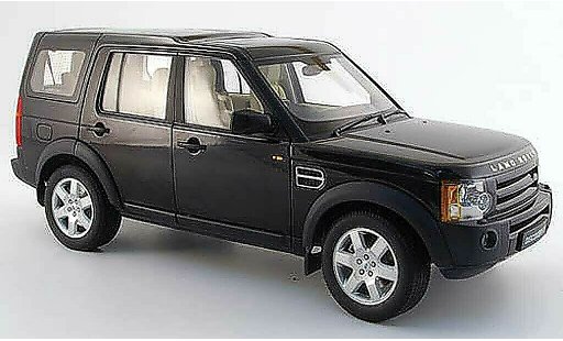 Land Rover Discovery Base 1/18 Autoart 3 schwarz 2005 modellautos