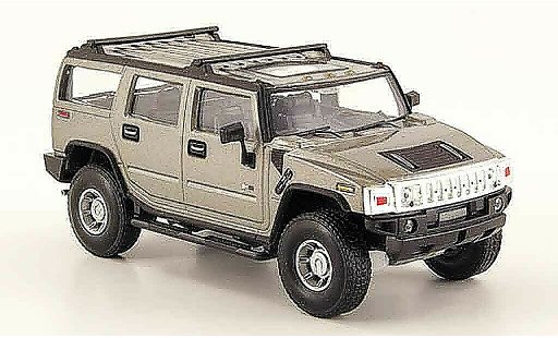 Hummer H2 Base 1/43 Cararama grau modellautos