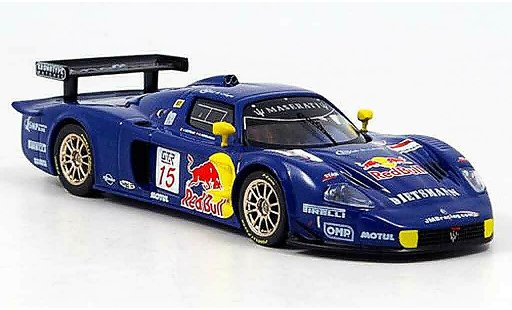 Maserati MC12 Base 1/43 IXO no.15 sieger fia gt magny cours 2005 modellautos