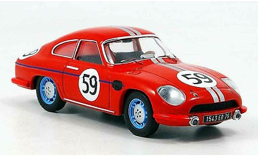 Panhard DB HBR 1959 1/43 IXO 4 No.59 Faucher Laffargue Le Mans modellautos